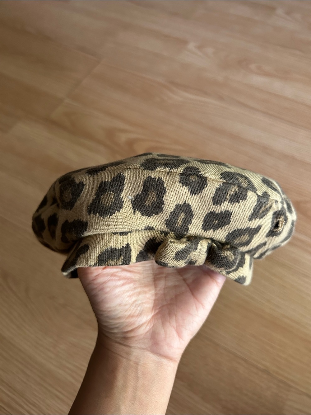 Janie and Jack Animal Print Beret 4T-5T